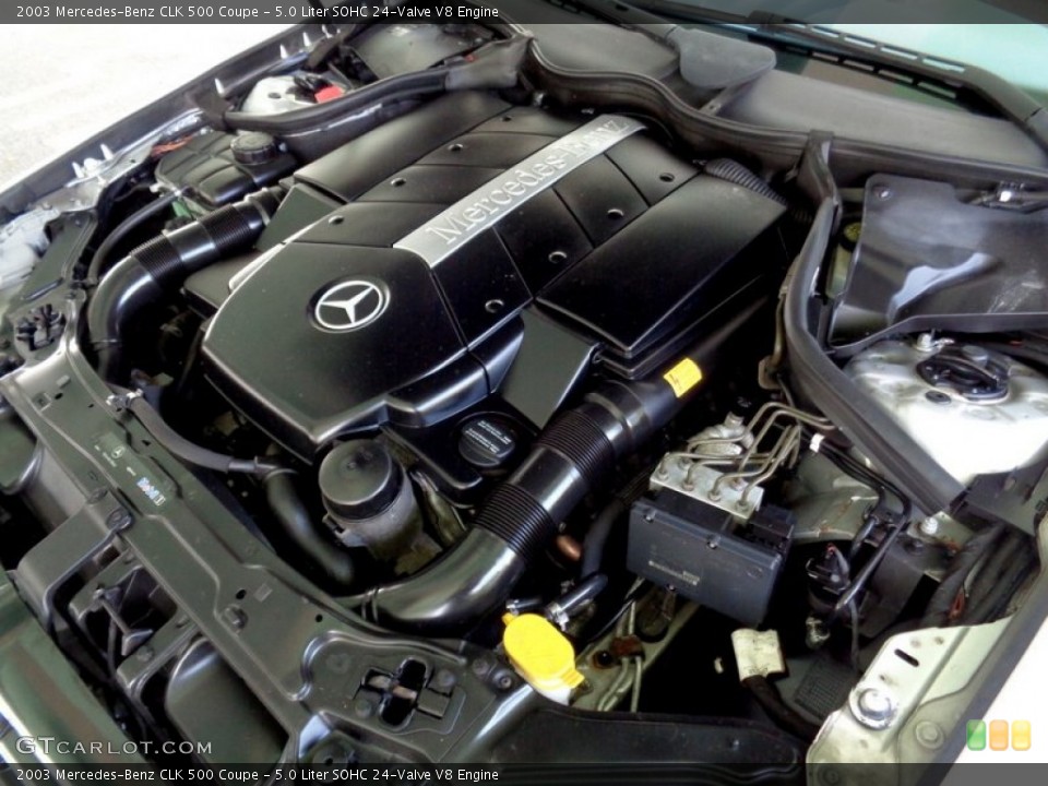 5.0 Liter SOHC 24-Valve V8 Engine for the 2003 Mercedes-Benz CLK #106971528