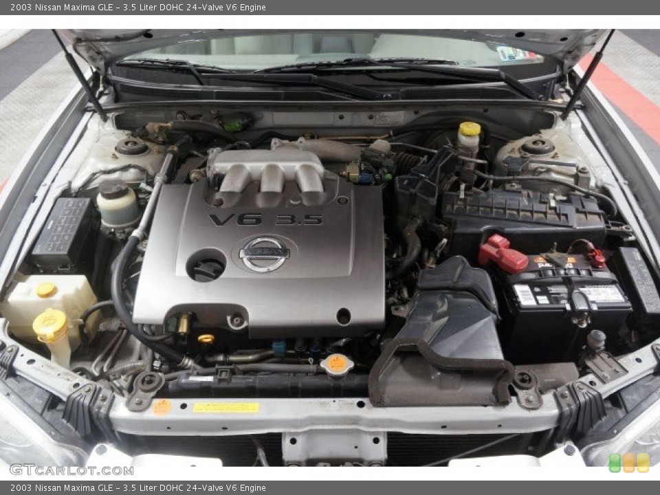 3.5 Liter DOHC 24Valve V6 2003 Nissan Maxima Engine