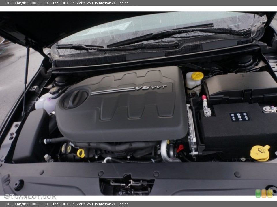 3.6 Liter DOHC 24-Valve VVT Pentastar V6 Engine for the 2016 Chrysler 200 #107029050