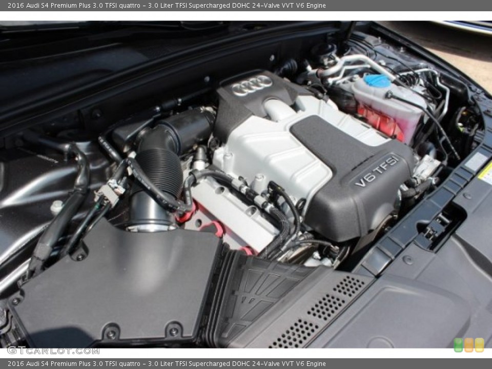3.0 Liter TFSI Supercharged DOHC 24-Valve VVT V6 Engine for the 2016 Audi S4 #107032137