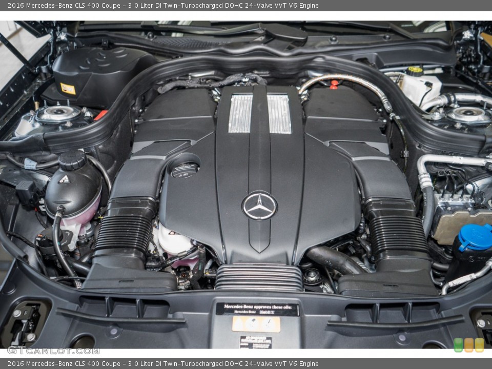 3.0 Liter DI Twin-Turbocharged DOHC 24-Valve VVT V6 Engine for the 2016 Mercedes-Benz CLS #107060257