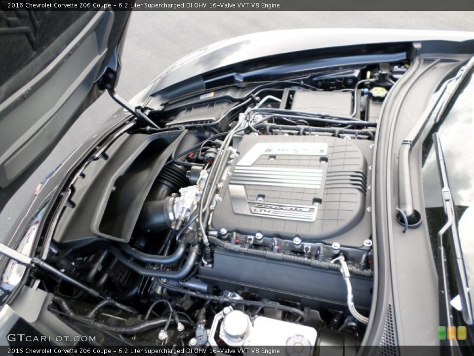 6.2 Liter Supercharged DI OHV 16-Valve VVT V8 Engine for the 2016 Chevrolet Corvette #107062960