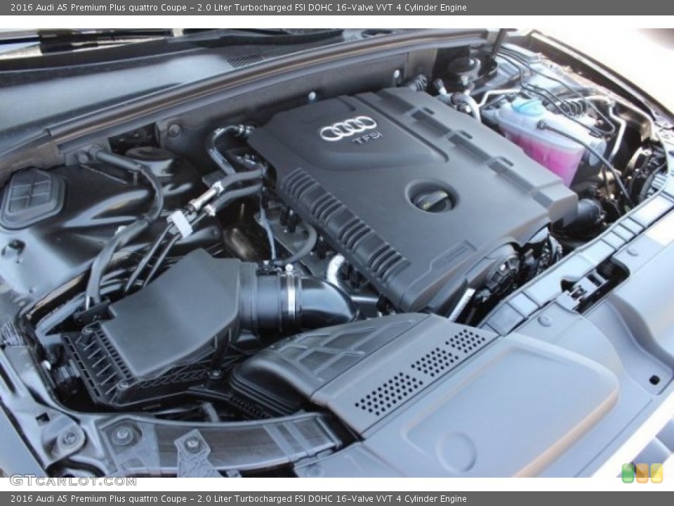 2.0 Liter Turbocharged FSI DOHC 16-Valve VVT 4 Cylinder Engine for the 2016 Audi A5 #107067793