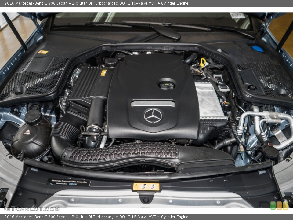 2.0 Liter DI Turbocharged DOHC 16-Valve VVT 4 Cylinder Engine for the 2016 Mercedes-Benz C #107081304