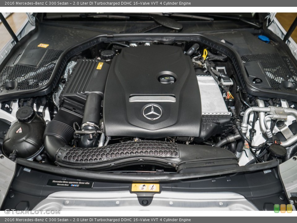 2.0 Liter DI Turbocharged DOHC 16-Valve VVT 4 Cylinder Engine for the 2016 Mercedes-Benz C #107081610