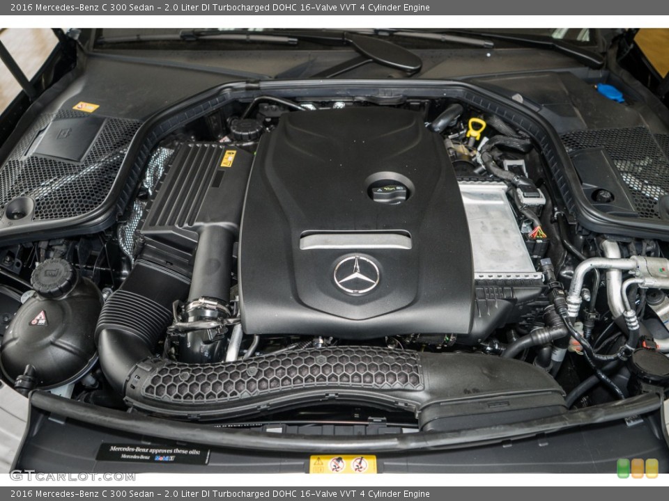 2.0 Liter DI Turbocharged DOHC 16-Valve VVT 4 Cylinder Engine for the 2016 Mercedes-Benz C #107081928