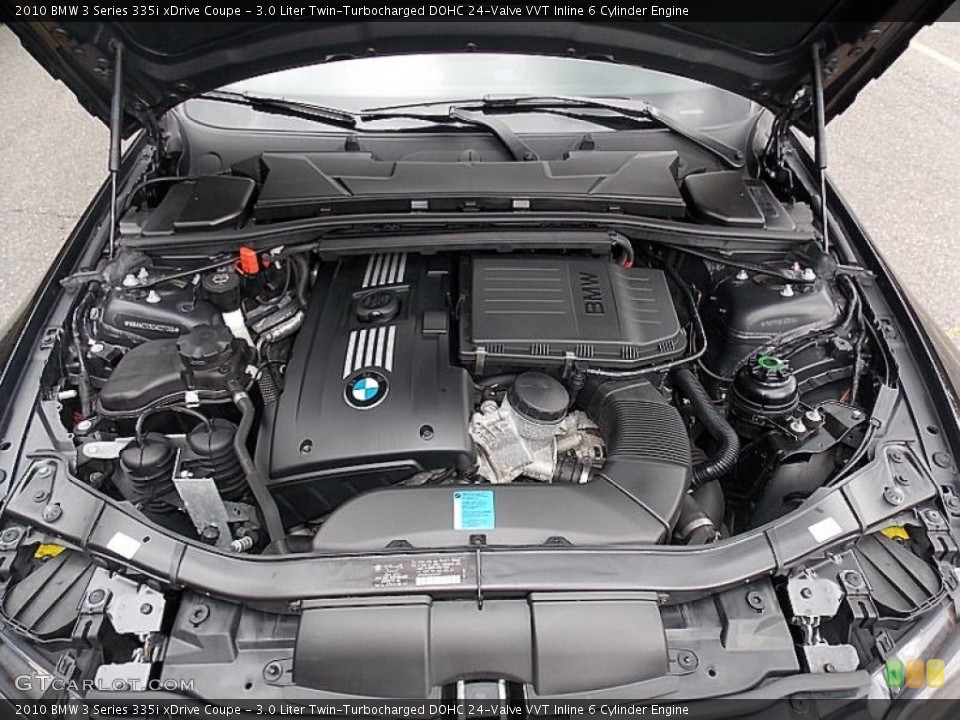 3.0 Liter Twin-Turbocharged DOHC 24-Valve VVT Inline 6 Cylinder Engine for the 2010 BMW 3 Series #107112872