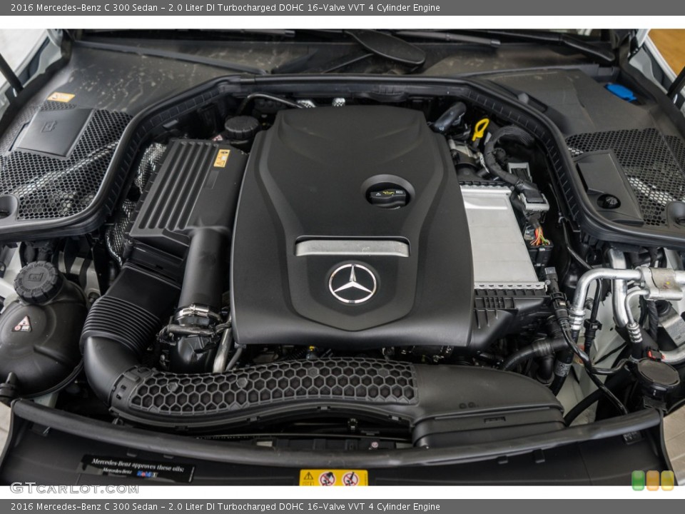 2.0 Liter DI Turbocharged DOHC 16-Valve VVT 4 Cylinder Engine for the 2016 Mercedes-Benz C #107114900