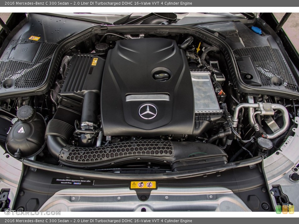 2.0 Liter DI Turbocharged DOHC 16-Valve VVT 4 Cylinder Engine for the 2016 Mercedes-Benz C #107115188