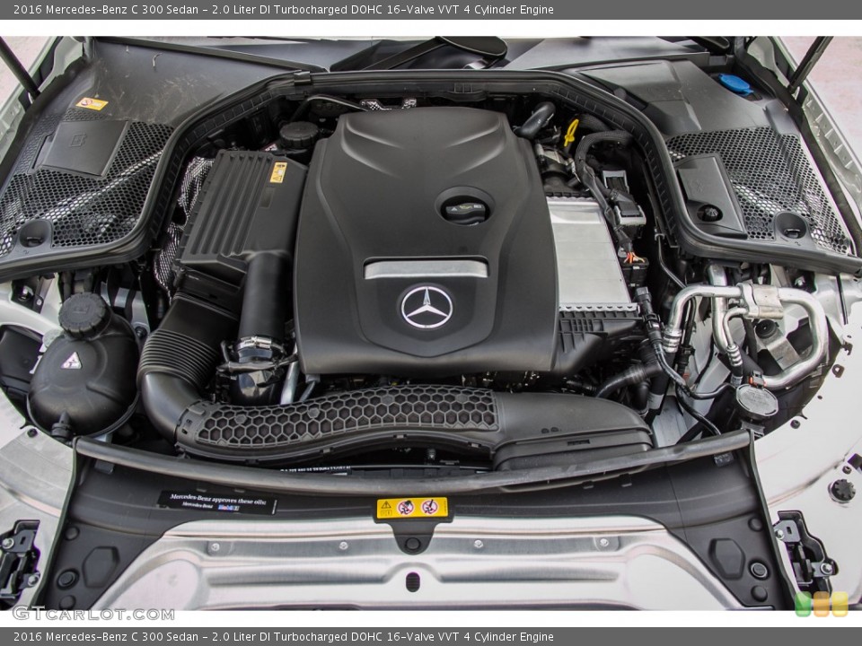 2.0 Liter DI Turbocharged DOHC 16-Valve VVT 4 Cylinder Engine for the 2016 Mercedes-Benz C #107115599