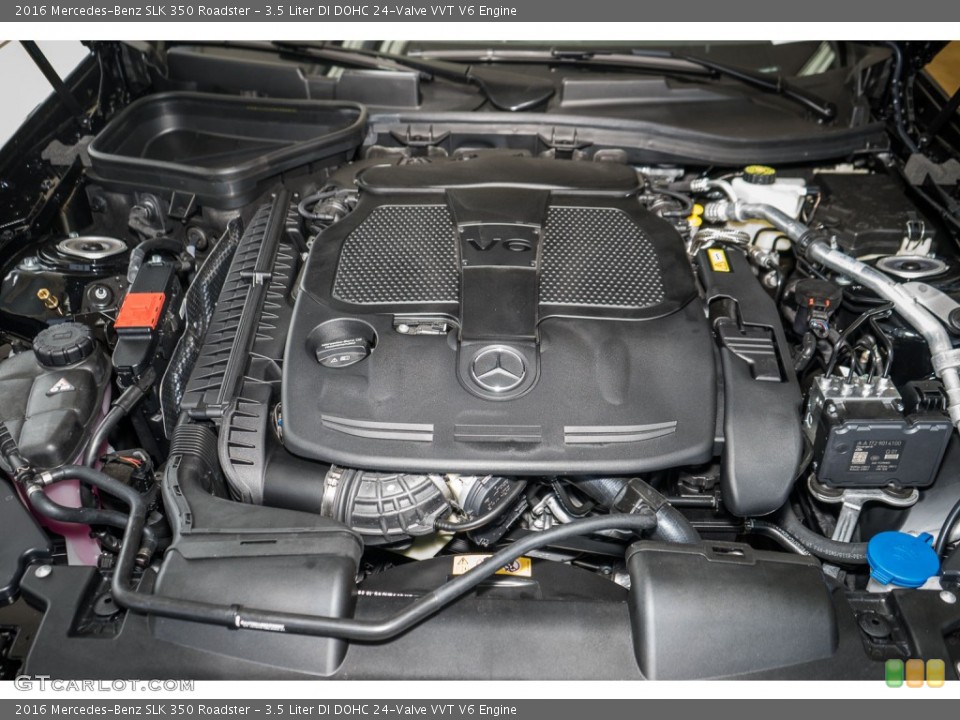 3.5 Liter DI DOHC 24-Valve VVT V6 2016 Mercedes-Benz SLK Engine