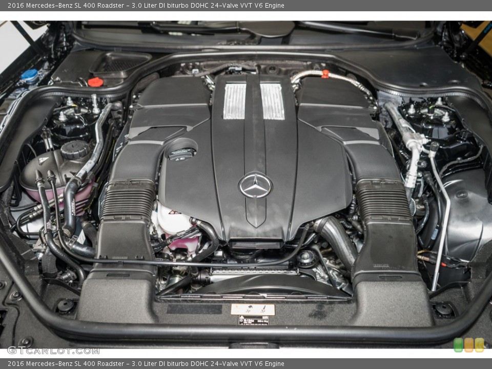 3.0 Liter DI biturbo DOHC 24-Valve VVT V6 Engine for the 2016 Mercedes-Benz SL #107115890