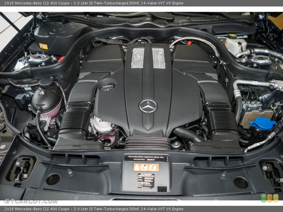 3.0 Liter DI Twin-Turbocharged DOHC 24-Valve VVT V6 Engine for the 2016 Mercedes-Benz CLS #107116820
