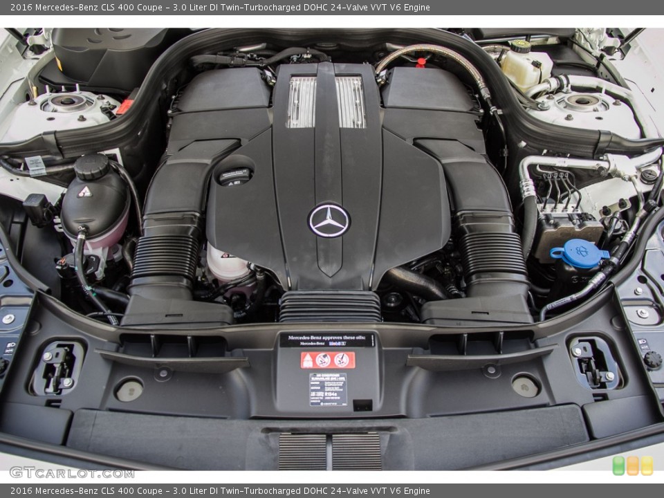 3.0 Liter DI Twin-Turbocharged DOHC 24-Valve VVT V6 Engine for the 2016 Mercedes-Benz CLS #107117678