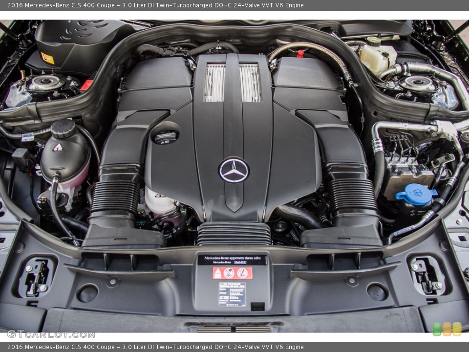 3.0 Liter DI Twin-Turbocharged DOHC 24-Valve VVT V6 Engine for the 2016 Mercedes-Benz CLS #107118008
