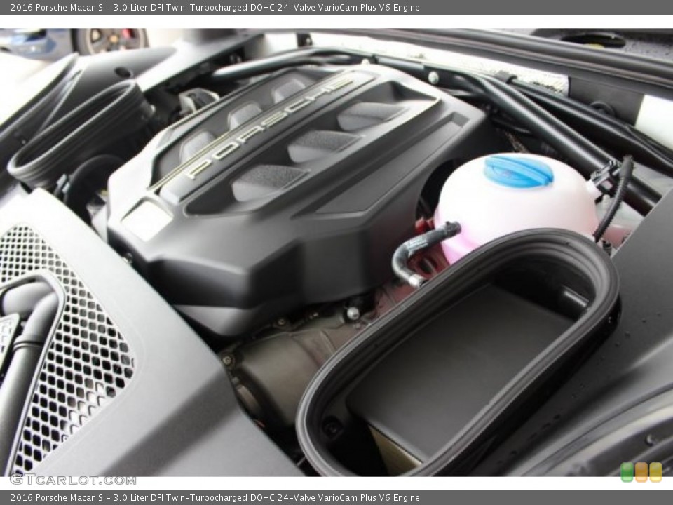 3.0 Liter DFI Twin-Turbocharged DOHC 24-Valve VarioCam Plus V6 Engine for the 2016 Porsche Macan #107140787