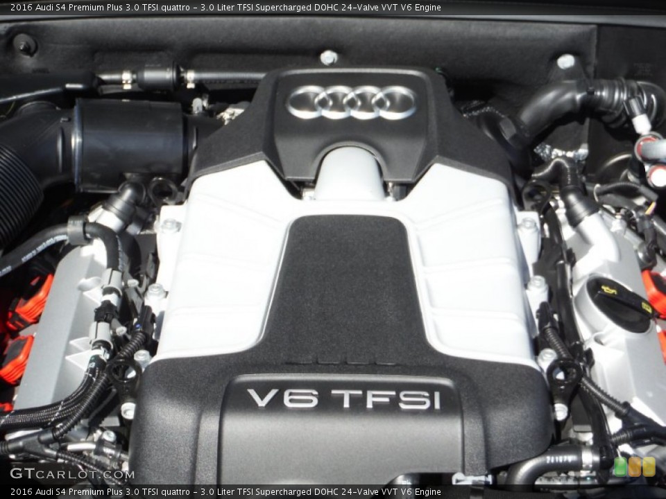 3.0 Liter TFSI Supercharged DOHC 24-Valve VVT V6 Engine for the 2016 Audi S4 #107159465