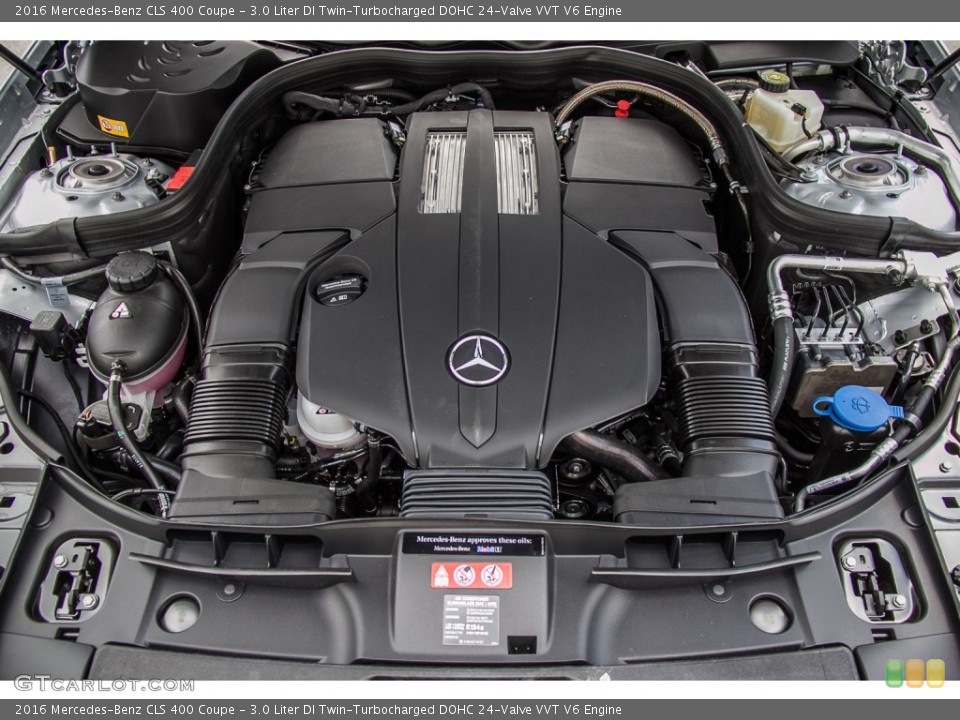 3.0 Liter DI Twin-Turbocharged DOHC 24-Valve VVT V6 Engine for the 2016 Mercedes-Benz CLS #107170553