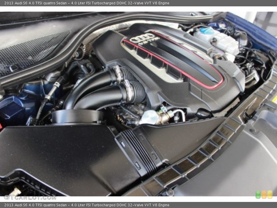 4.0 Liter FSI Turbocharged DOHC 32-Valve VVT V8 Engine for the 2013 Audi S6 #107198132
