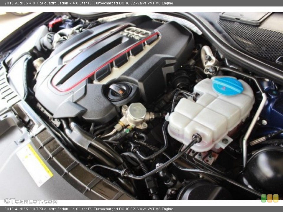 4.0 Liter FSI Turbocharged DOHC 32-Valve VVT V8 Engine for the 2013 Audi S6 #107198138