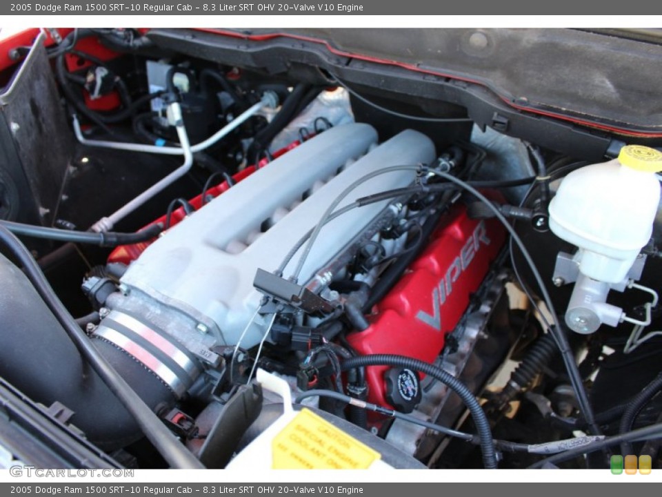 8.3 Liter SRT OHV 20-Valve V10 Engine for the 2005 Dodge Ram 1500 #107218055