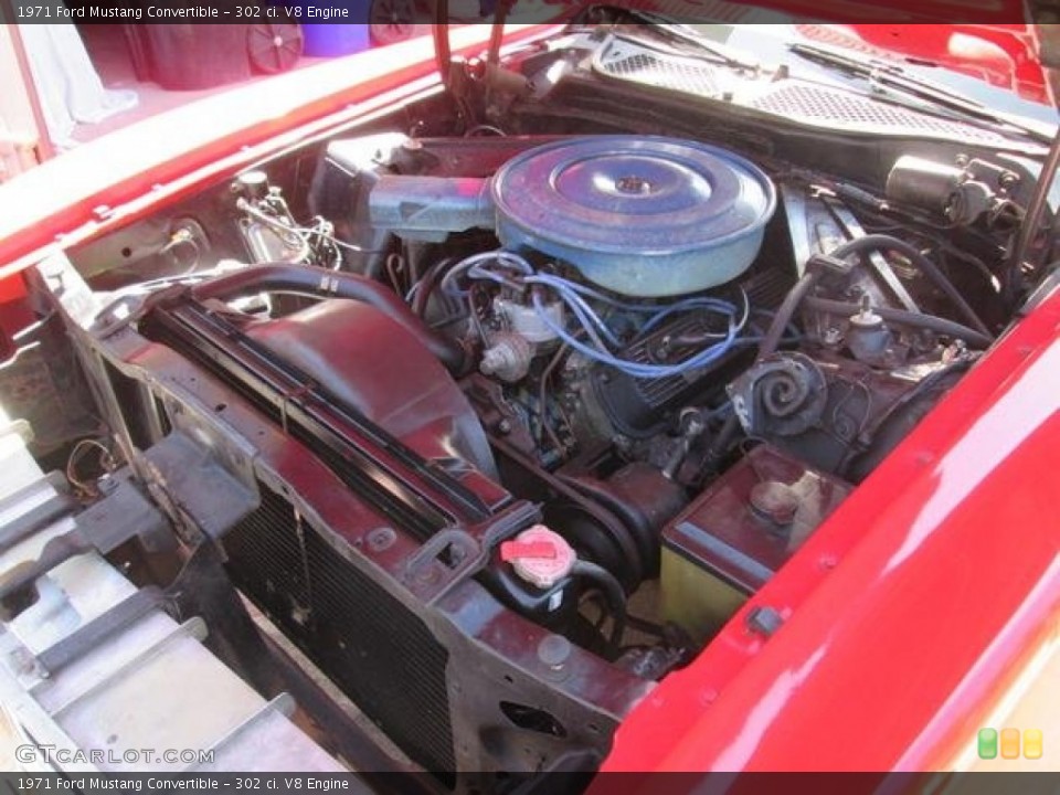 302 ci. V8 Engine for the 1971 Ford Mustang #107222375