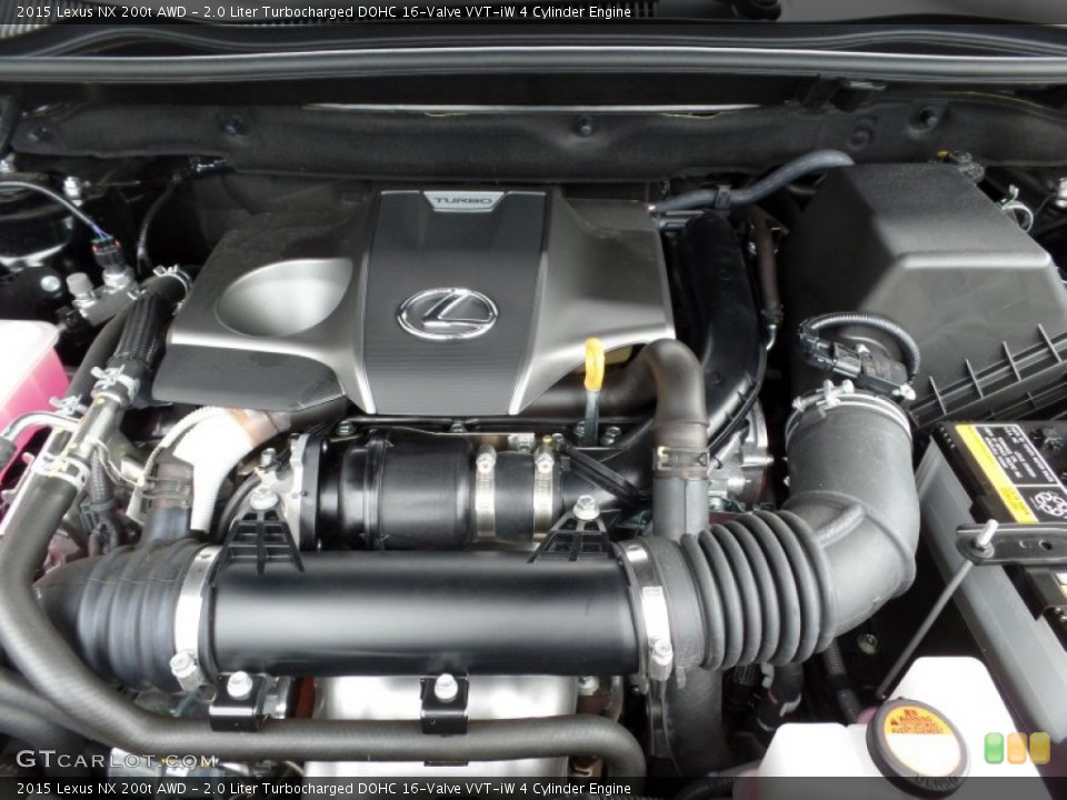 2.0 Liter Turbocharged DOHC 16-Valve VVT-iW 4 Cylinder Engine for the 2015 Lexus NX #107232866