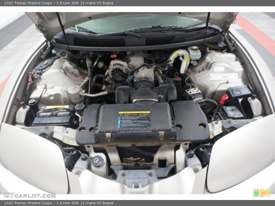 3.8 Liter OHV 12-Valve V6 Engine for the 2002 Pontiac Firebird #107251622