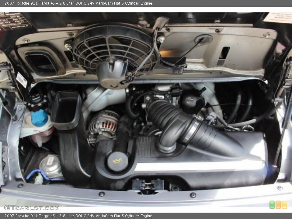 3.8 Liter DOHC 24V VarioCam Flat 6 Cylinder Engine for the 2007 Porsche 911 #107255195