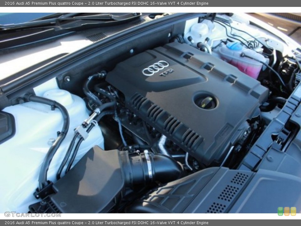 2.0 Liter Turbocharged FSI DOHC 16-Valve VVT 4 Cylinder Engine for the 2016 Audi A5 #107259707
