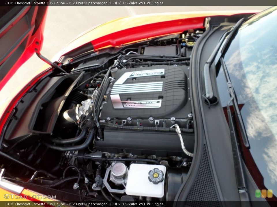 6.2 Liter Supercharged DI OHV 16-Valve VVT V8 Engine for the 2016 Chevrolet Corvette #107263820