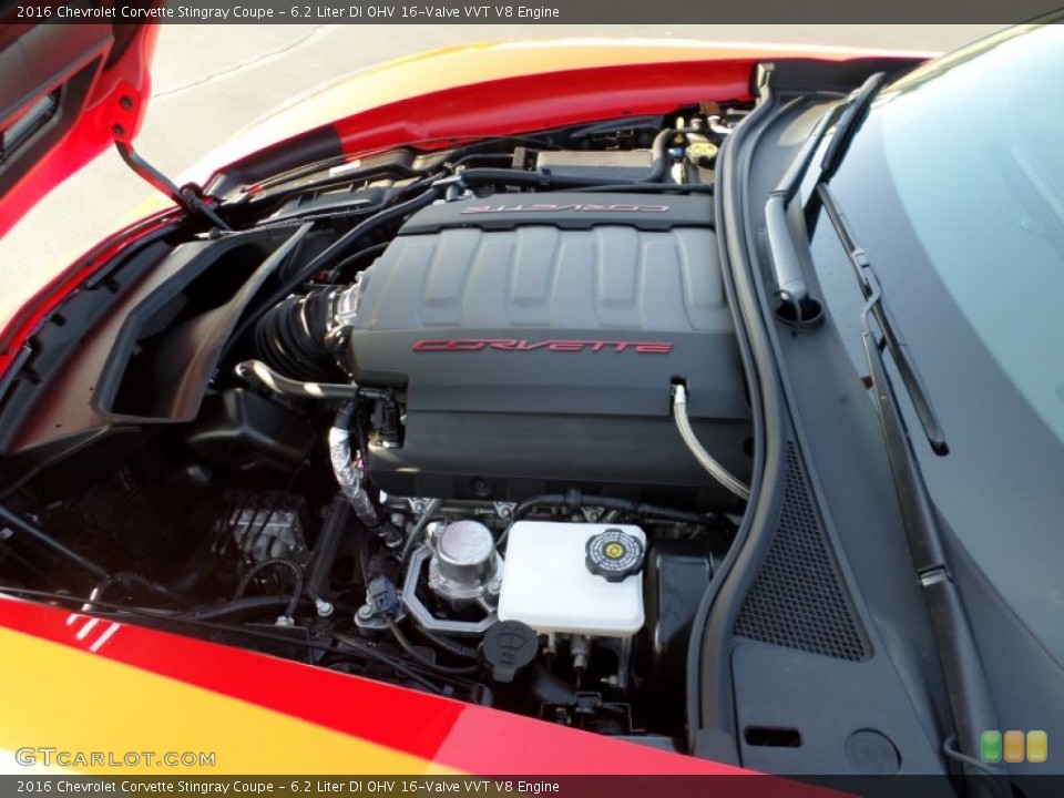 6.2 Liter DI OHV 16-Valve VVT V8 Engine for the 2016 Chevrolet Corvette #107264600
