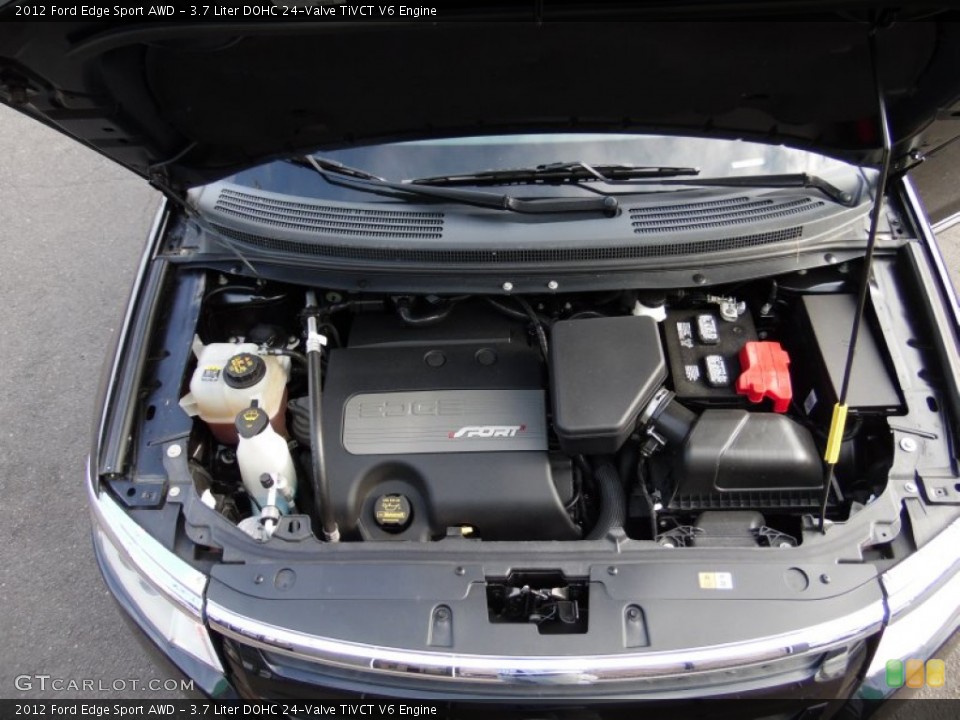 3.7 Liter DOHC 24-Valve TiVCT V6 Engine for the 2012 Ford Edge #107292434