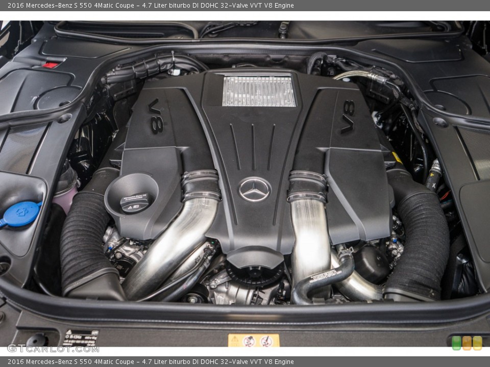 4.7 Liter biturbo DI DOHC 32-Valve VVT V8 Engine for the 2016 Mercedes-Benz S #107298356