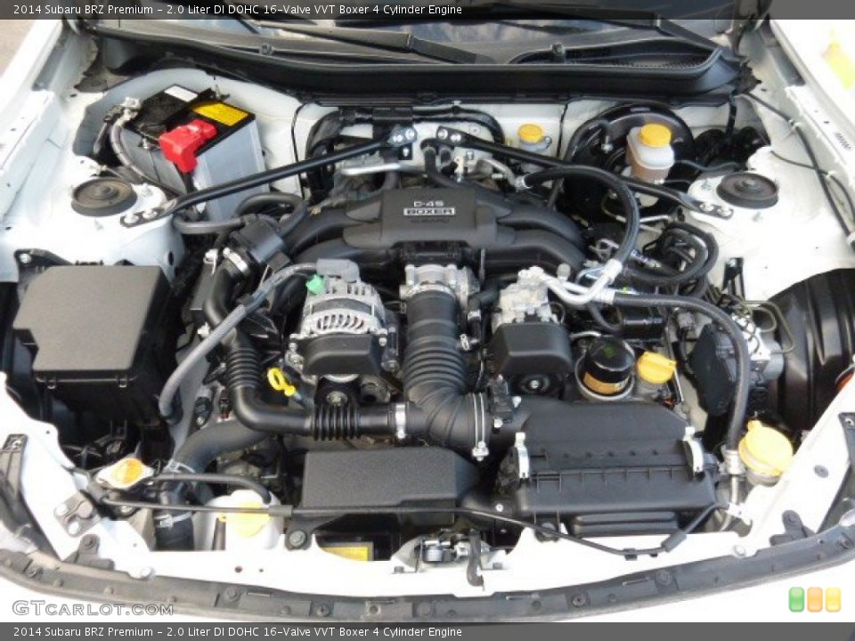 2.0 Liter DI DOHC 16-Valve VVT Boxer 4 Cylinder Engine for the 2014 Subaru BRZ #107302292