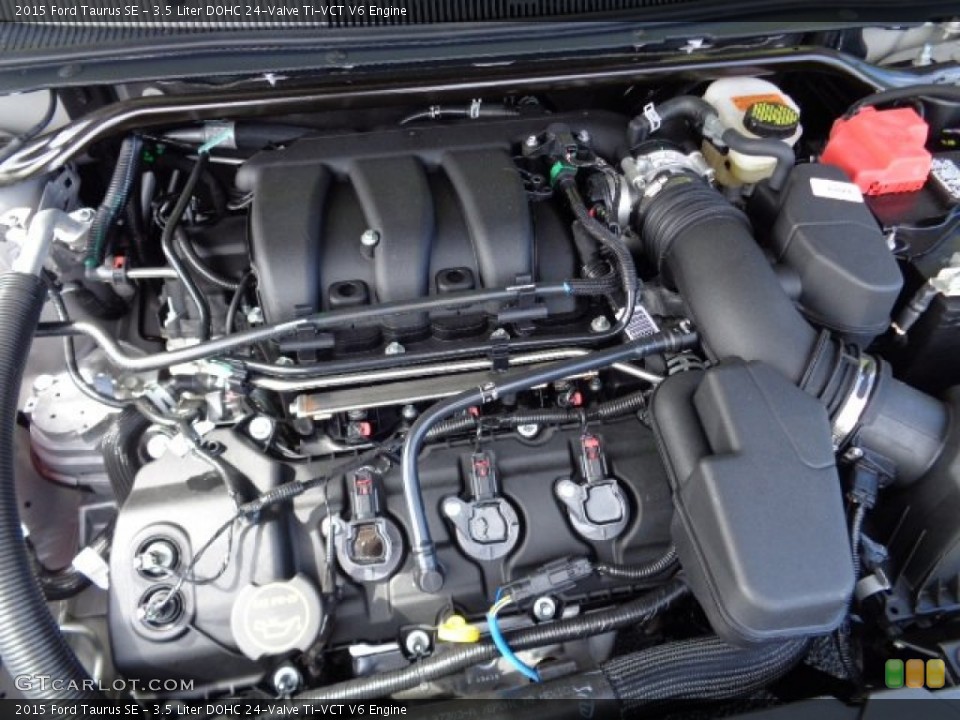 3.5 Liter DOHC 24-Valve Ti-VCT V6 2015 Ford Taurus Engine