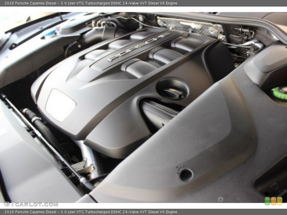 3.0 Liter VTG Turbocharged DOHC 24-Valve VVT Diesel V6 Engine for the 2016 Porsche Cayenne #107358754