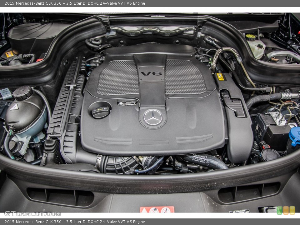 3.5 Liter DI DOHC 24-Valve VVT V6 2015 Mercedes-Benz GLK Engine