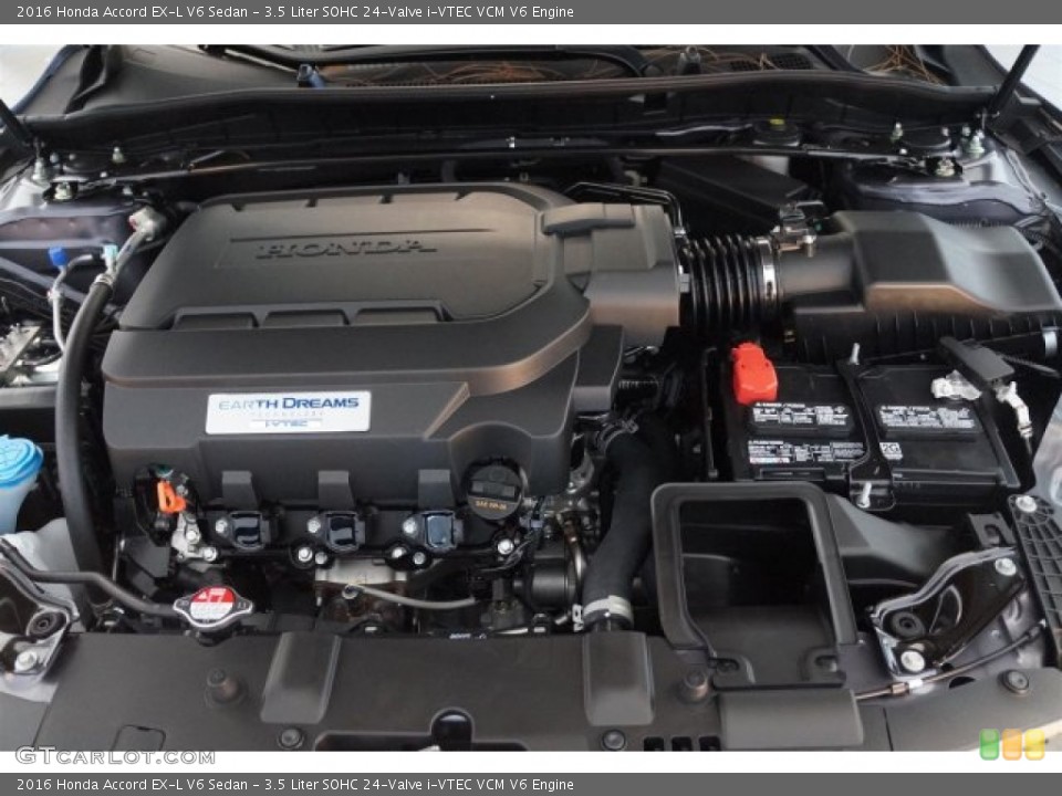 3.5 Liter SOHC 24-Valve i-VTEC VCM V6 Engine for the 2016 Honda Accord #107386325