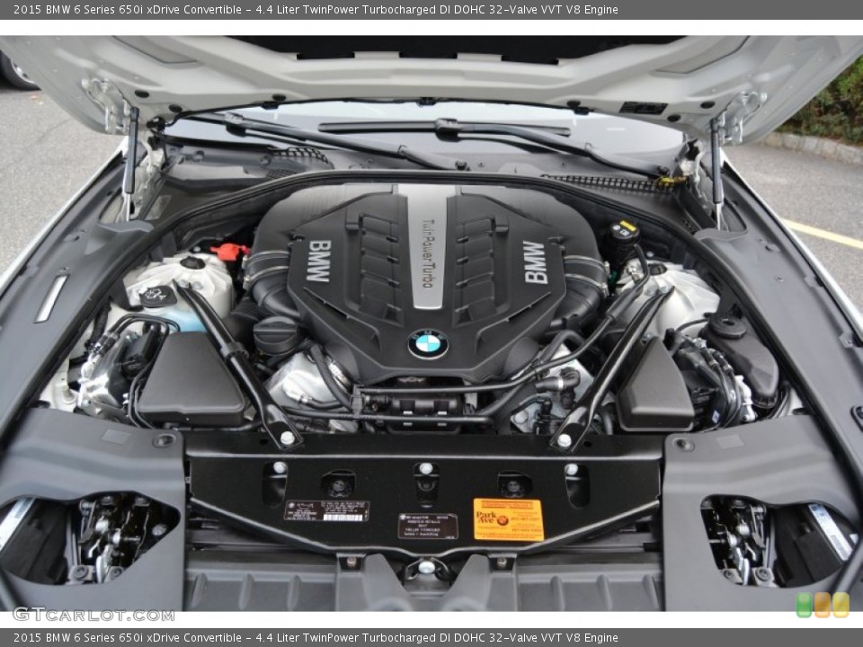 4.4 Liter TwinPower Turbocharged DI DOHC 32-Valve VVT V8 Engine for the 2015 BMW 6 Series #107430064