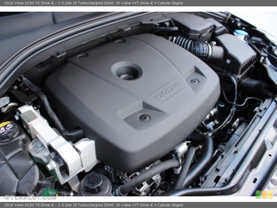 2.0 Liter DI Turbochargred DOHC 16-Valve VVT Drive-E 4 Cylinder Engine for the 2016 Volvo XC60 #107450650