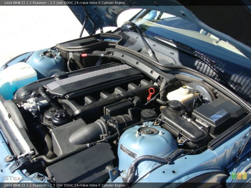 2.5 Liter DOHC 24-Valve Inline 6 Cylinder Engine for the 1999 BMW Z3 #107458966