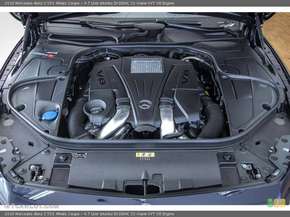 4.7 Liter biturbo DI DOHC 32-Valve VVT V8 Engine for the 2016 Mercedes-Benz S #107473709