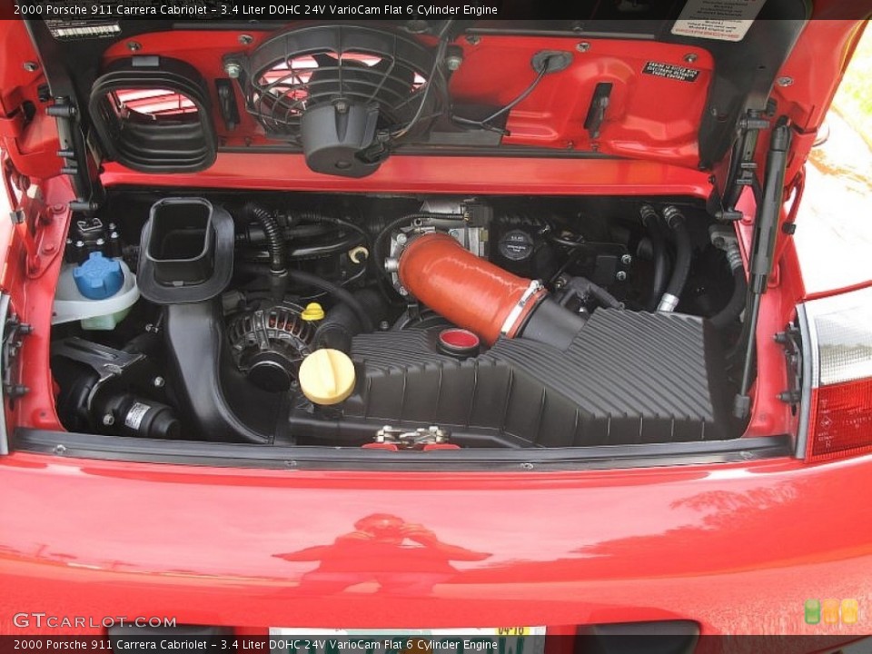 3.4 Liter DOHC 24V VarioCam Flat 6 Cylinder Engine for the 2000 Porsche 911 #107515377