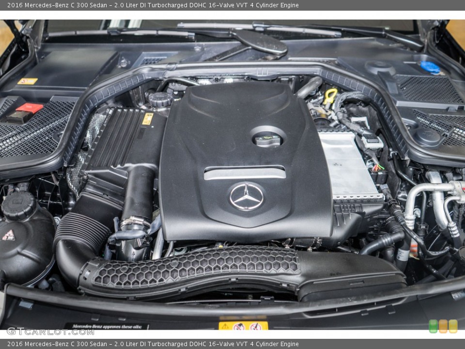 2.0 Liter DI Turbocharged DOHC 16-Valve VVT 4 Cylinder Engine for the 2016 Mercedes-Benz C #107518429