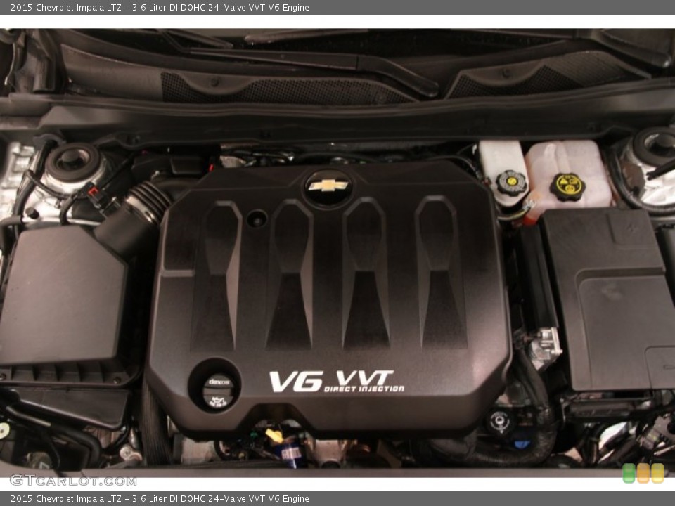 3.6 Liter DI DOHC 24-Valve VVT V6 2015 Chevrolet Impala Engine