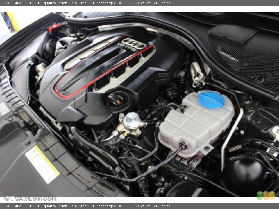 4.0 Liter FSI Turbocharged DOHC 32-Valve VVT V8 Engine for the 2013 Audi S6 #107559642