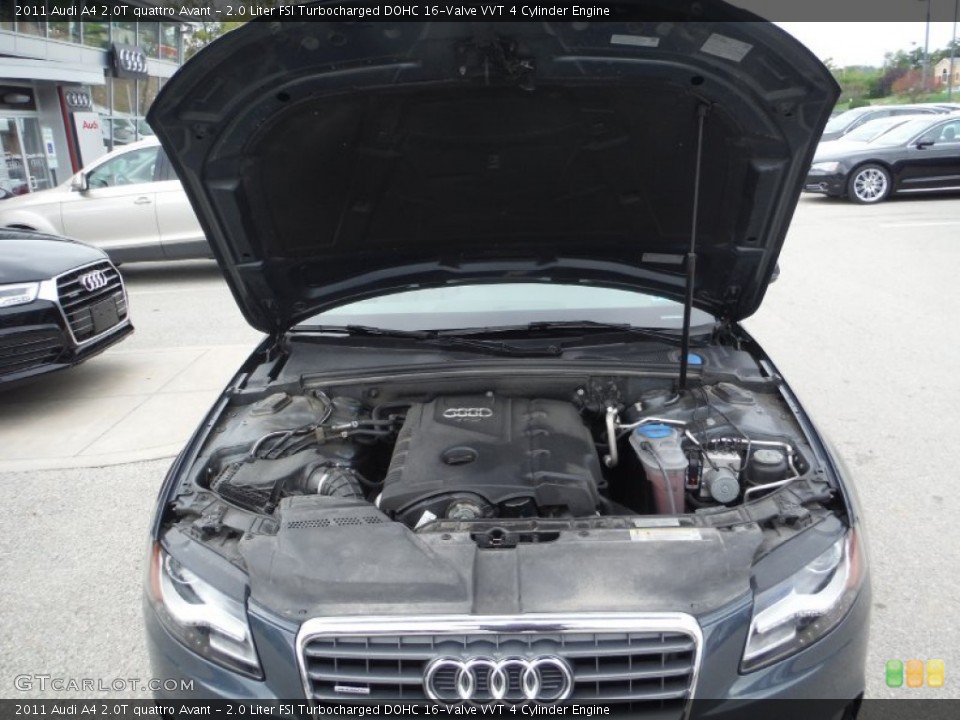 2.0 Liter FSI Turbocharged DOHC 16-Valve VVT 4 Cylinder Engine for the 2011 Audi A4 #107600614