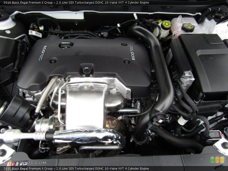 2.0 Liter SIDI Turbocharged DOHC 16-Valve VVT 4 Cylinder Engine for the 2016 Buick Regal #107616868