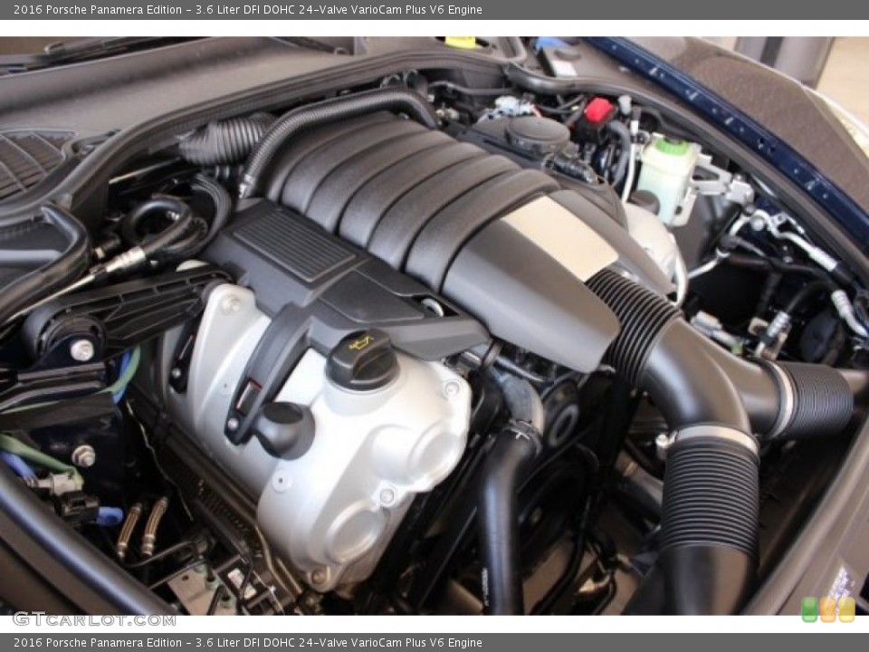 3.6 Liter DFI DOHC 24-Valve VarioCam Plus V6 Engine for the 2016 Porsche Panamera #107656333